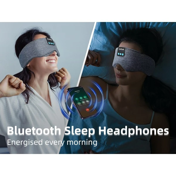 Bluetooth Grey Mini Sleep Eye Mask