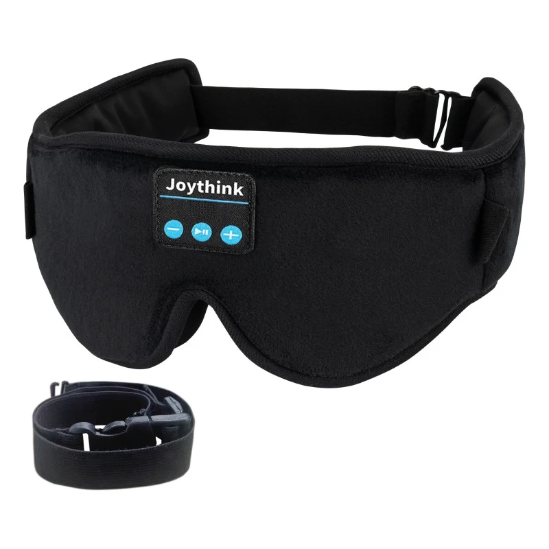Auto Bluetooth Sleep Eye Mask černá