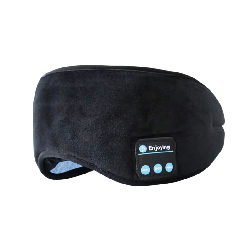 Bavlněná bluetooth Sleep Eye Mask Sluckphones Black