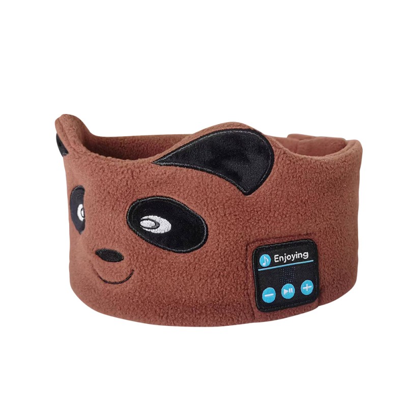 Děti Bluetooth čelenka Sleep Eye Mask Panda