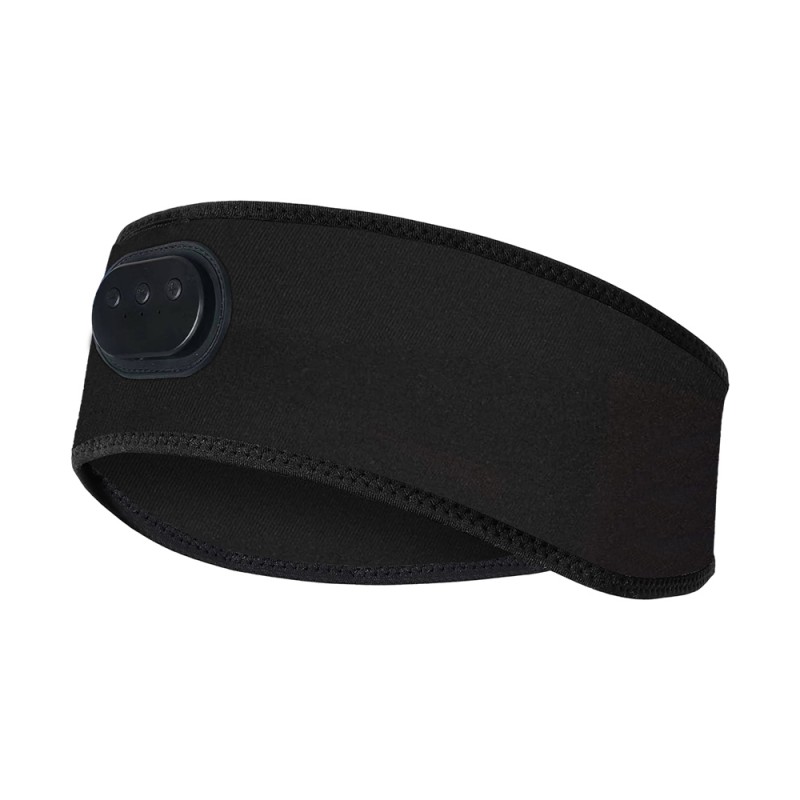 Stretch Bluetooth Headband Sportovní sluchátka Černá pevná